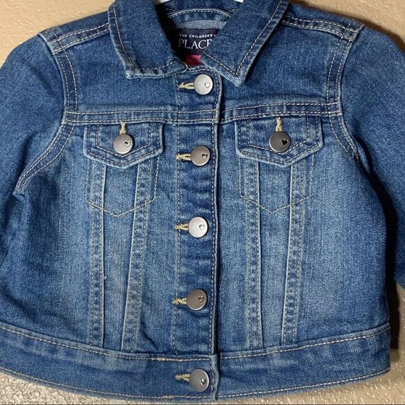 The Children’s Place toddler girl jean jacket - Picture 2 of 6
